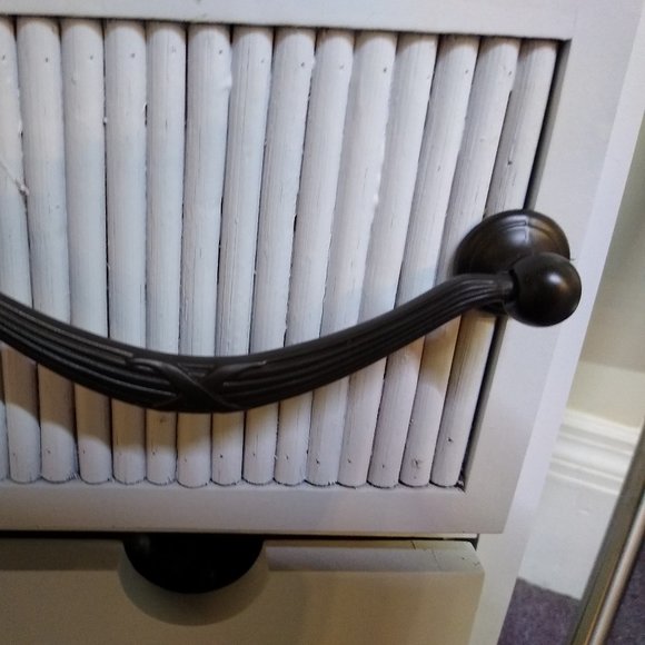 Top Knobs Edwardian Ribbon & Reed Drop Handle ORB - Picture 2 of 5